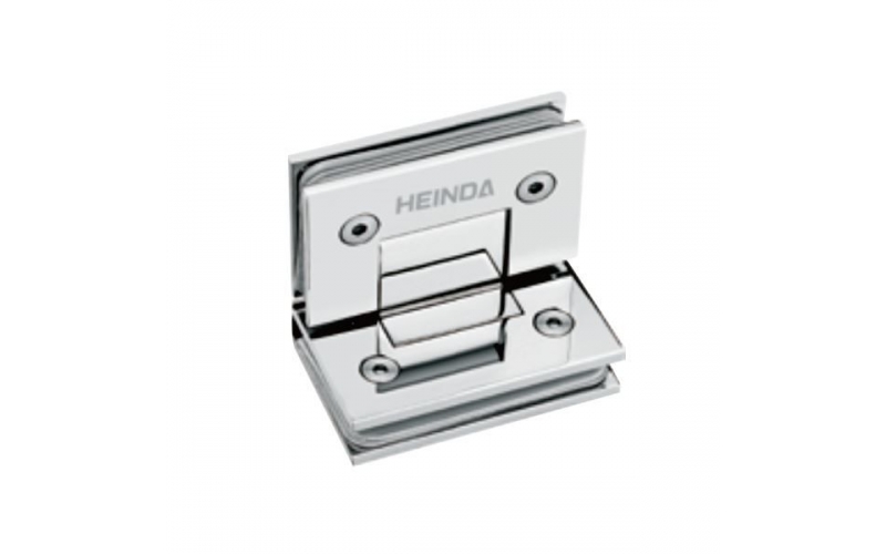 BC-04 直邊90°雙頁(yè)浴室玻璃夾